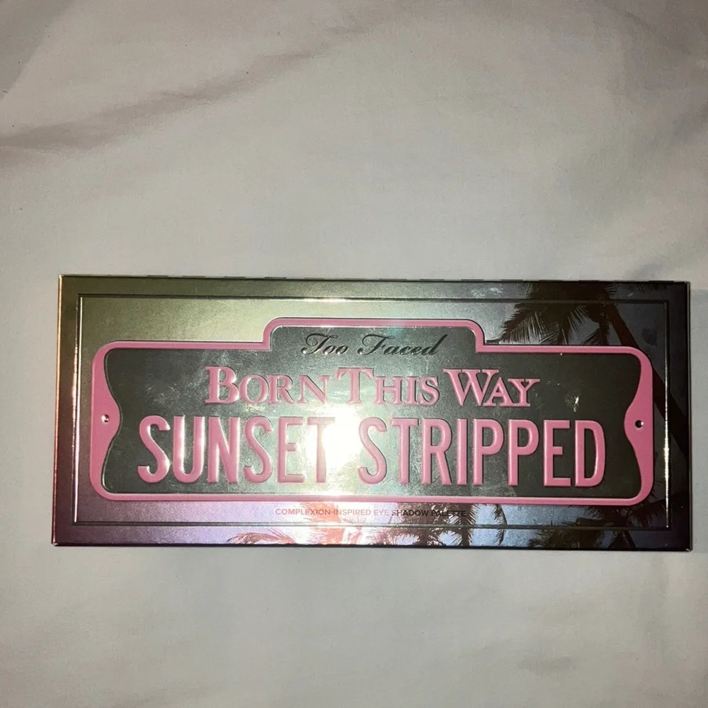 NWOT In box Too faced born this way sunset stripped eyeshadow palette - Picture 4 of 6